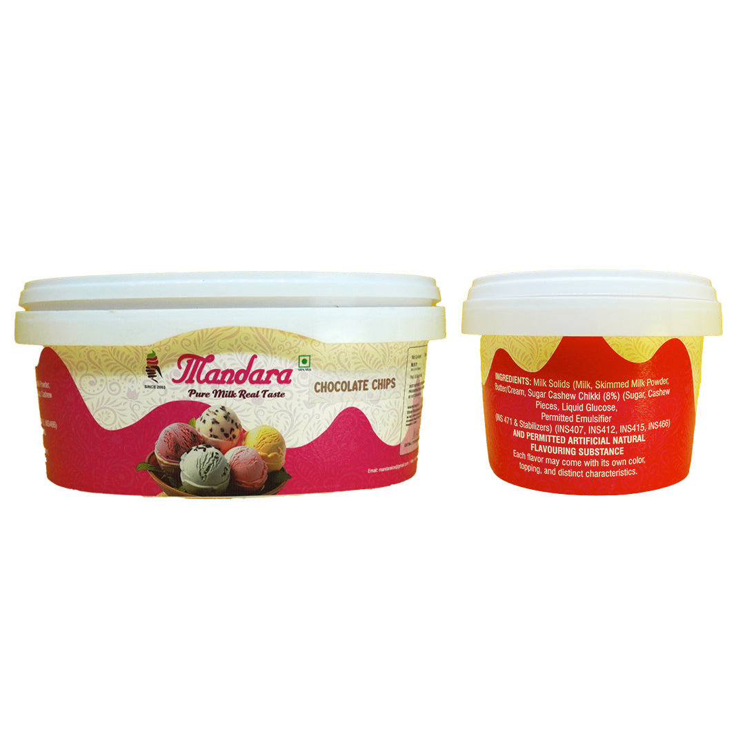 Chocolate Chips Family Pack (750ml) x 4