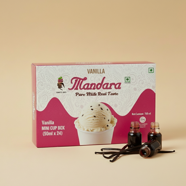 Vanilla Mini Cup Box (50ml x 24)
