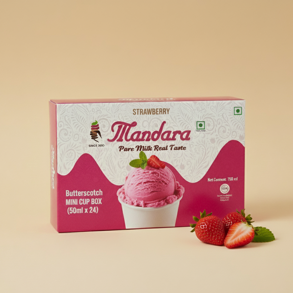 Strawberry Mini Cup Box (50ml x 24)