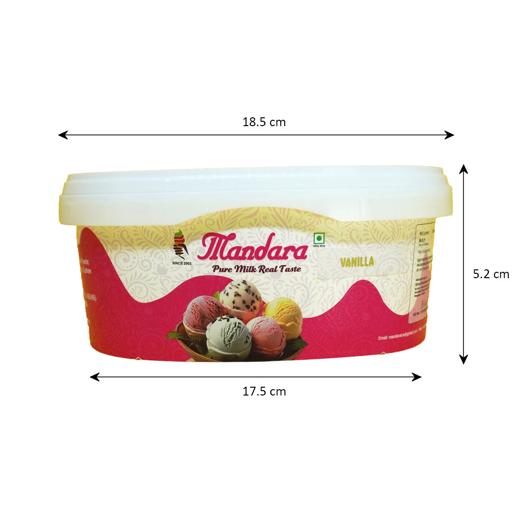 Vanilla Family Pack (750ml) x 4